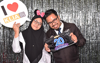 Corporate event photo booth in Malaysia